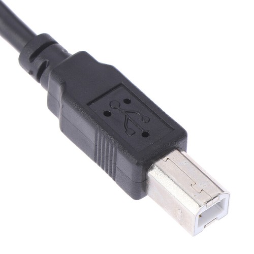 USB 2.0 Type B Male to Type B Female Printer Extension Cable With Panel Mount&$i - Picture 4 of 15