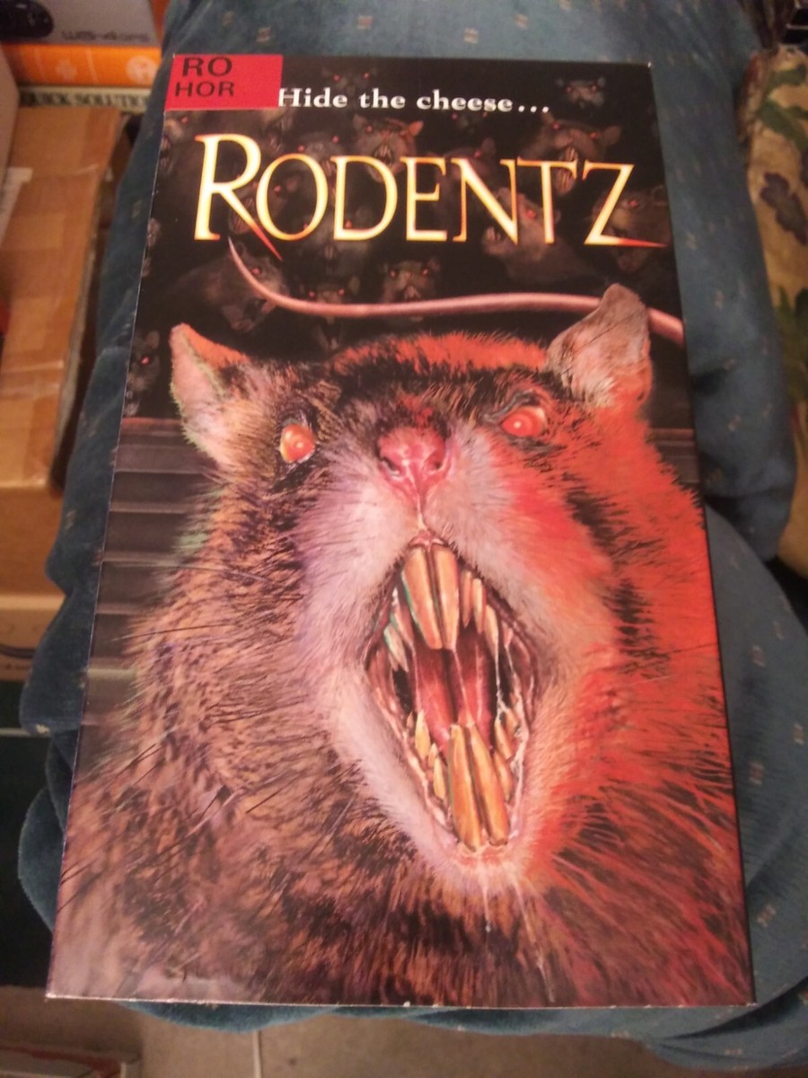 Rodentz RARE Artisan Gory Case 2003 VHS rat horror Derek Hoffman