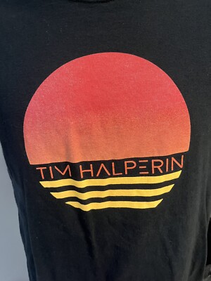 Tim Halperin Black Small T Shirt forever starts today The best is yet to come.