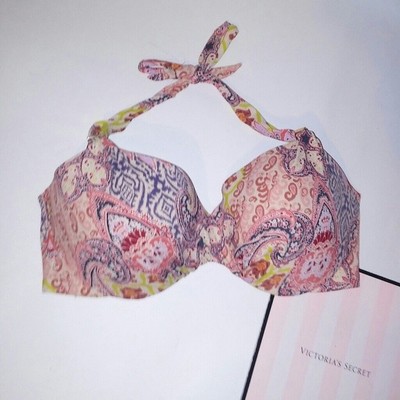 Victoria Secret Push Up Bikini Top Victoria Secret Swim Suit Bikini Top 38D Light Push Up Victoria Secret Push Up Bikini Top Victoria Secret Swim Suit Bikini Top 38D Light Push Up