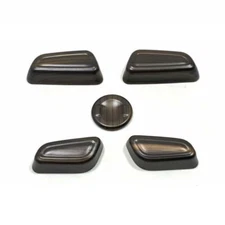 Car Seat Adjustment Handle Cover Trim Fit For Toyota Highlander 20-22 Wood Grain