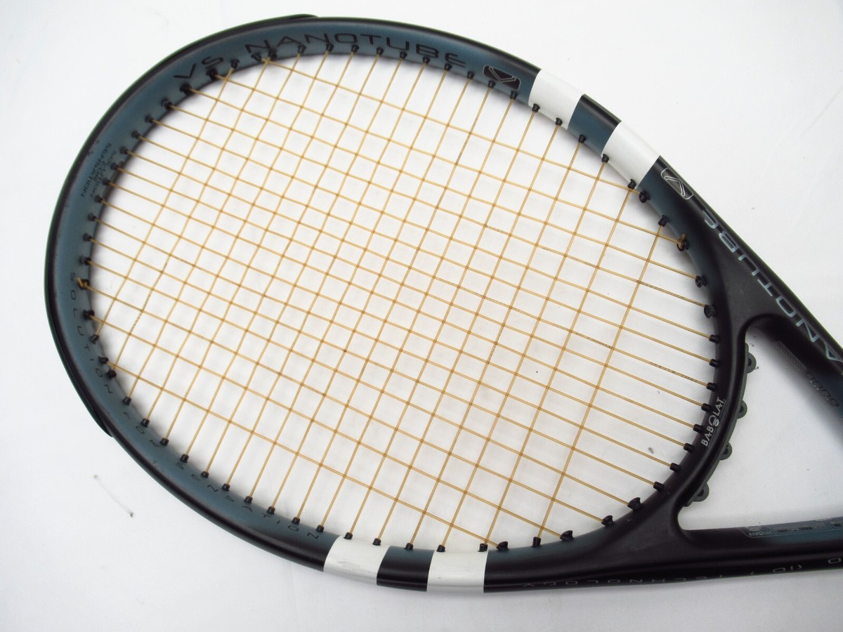 【美品】Babolat VS NANOTUBE テニスラケット 115インチ BABOLAT VS NANOTUBE DRIVE TENNIS RACQUET (4 1/4) NEW GRIP. JAPAN
