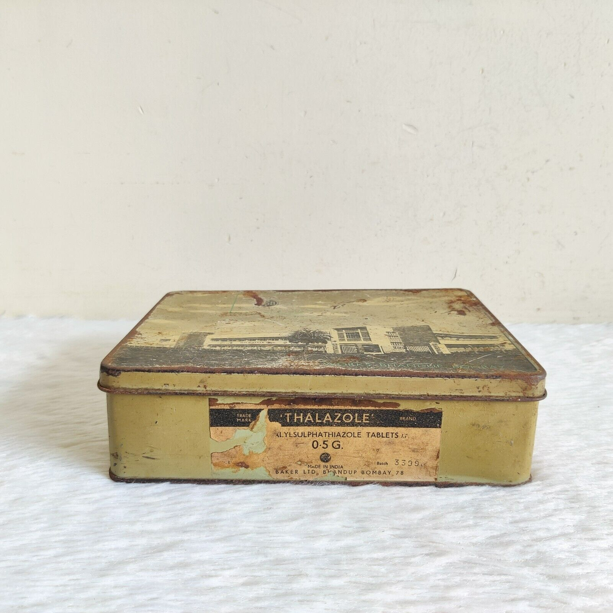 1960s Vintage May & Baker MB Medicine Advertising Tin Box TI237 | eBay