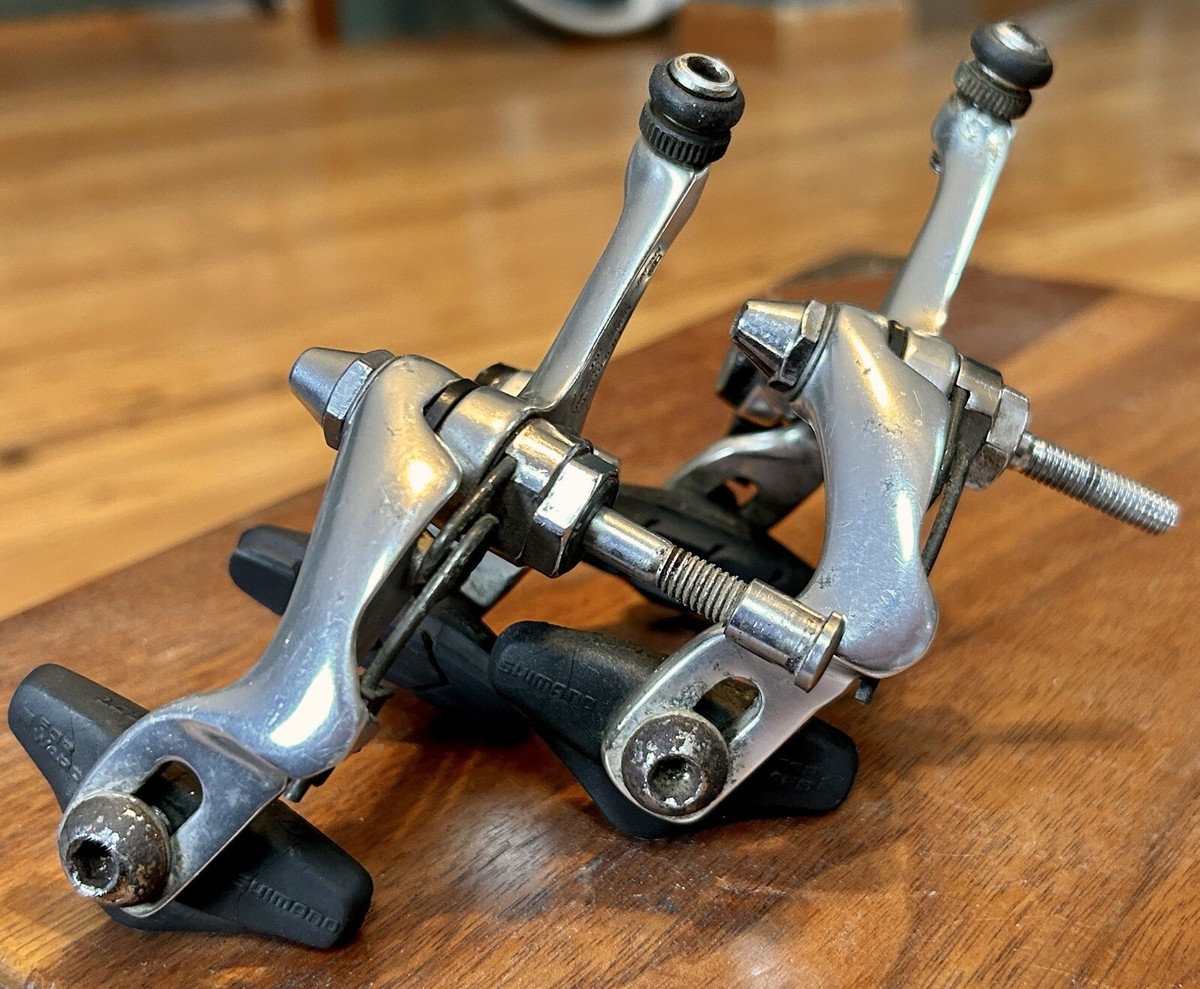 Shimano 105 Brake Caliper Set BR-1050 Sidepull Vintage Road Bike