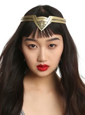 DC Comics WONDER WOMAN Movie Replica Tiara Crown Headpiece Burnished Gold NEW