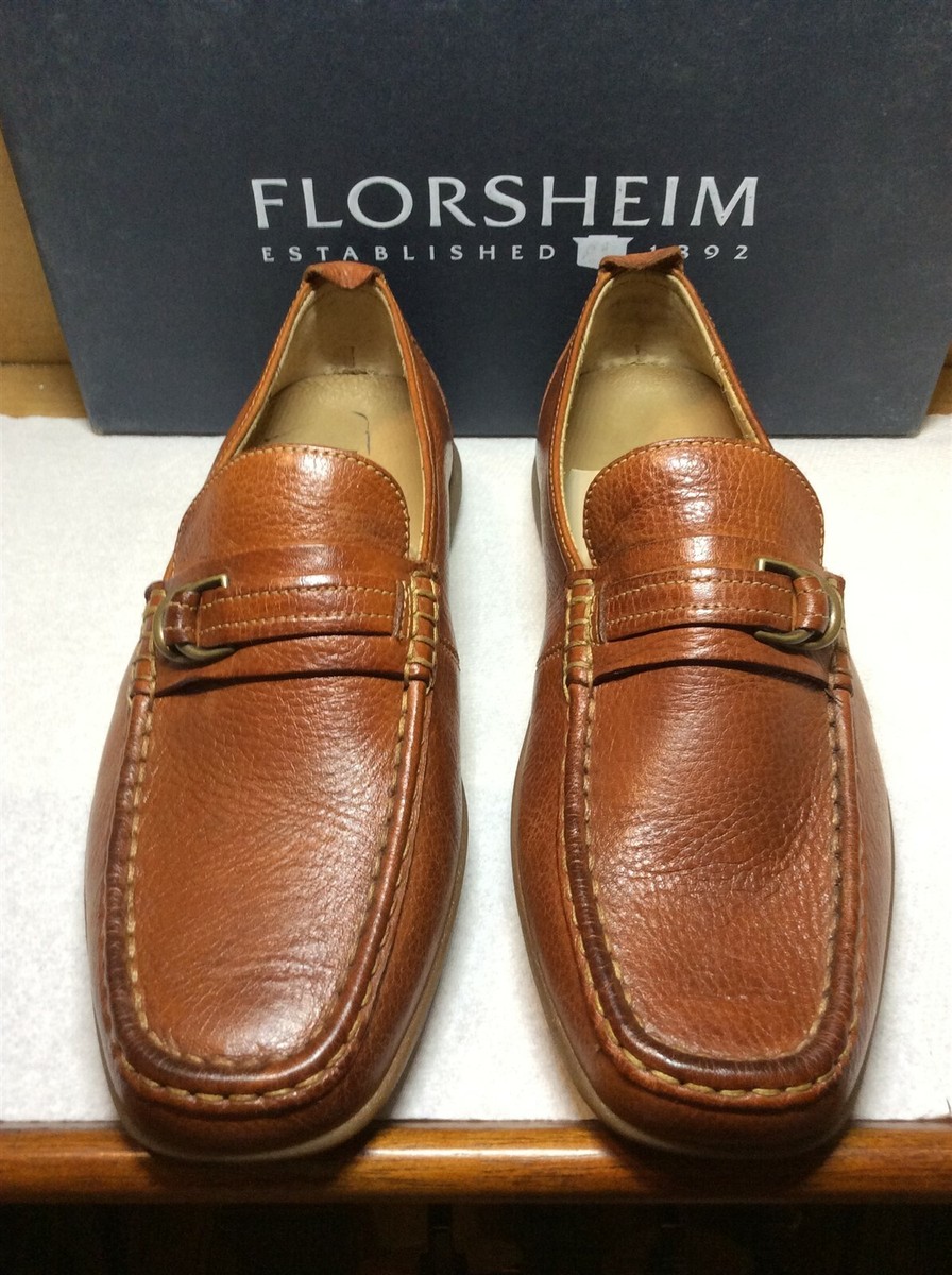 New Florsheim Heyworth 7.5 D saddle tan {407R} | eBay display picture 3