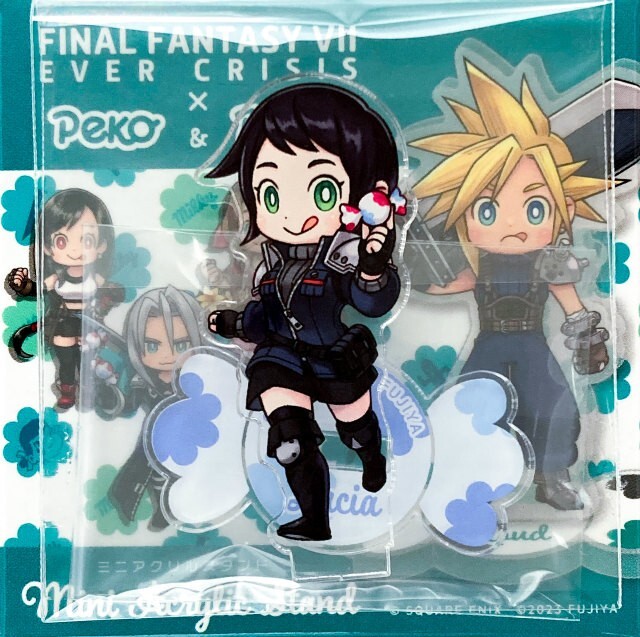 FINAL FANTASY 7 VII EVER CRISIS × Peko Poko Lucia Lin Mini Acrylic