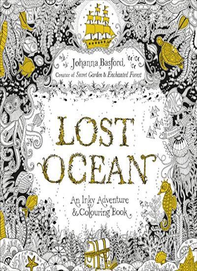 Lost Ocean: An Inky Adventure & Colouring Book-Johanna Basford
