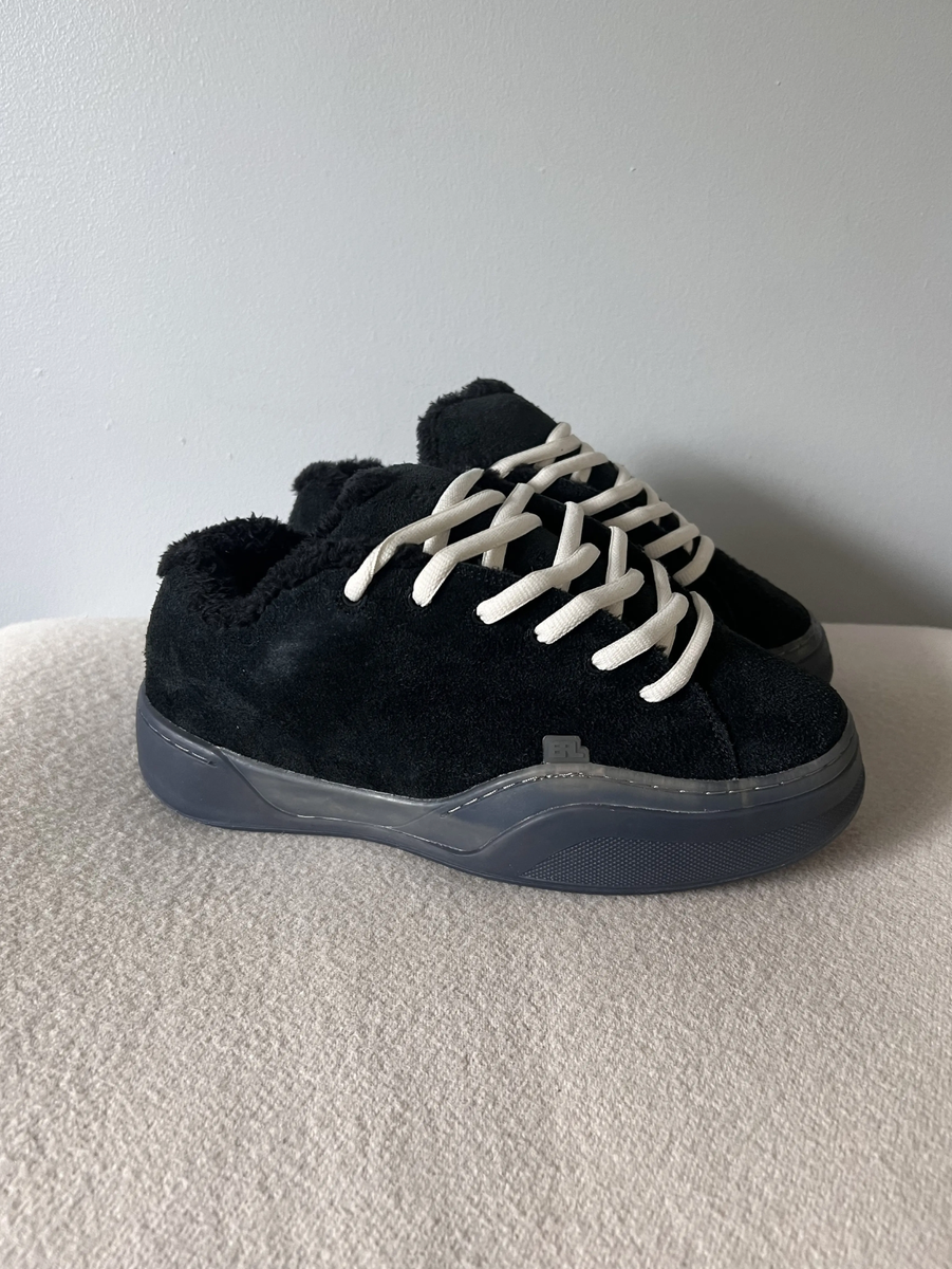 ERL Suede Vamp Sneakers - Size 7 - Black - NEW | eBay ERL Suede Vamp Sneakers - Size 7 - Black - NEW | eBay