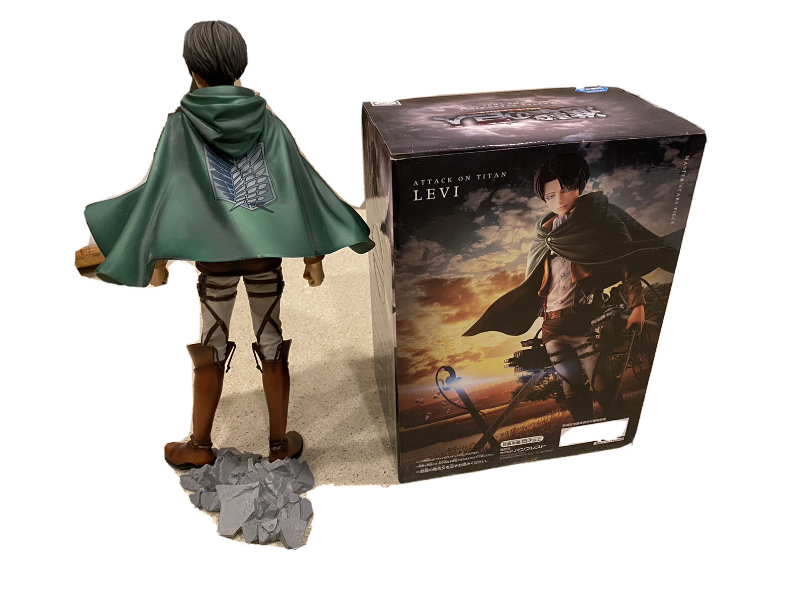 attack on titan levi action figure