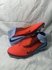 Nike Phantom 6 High Elite AG Soccer Cleats Royal Tint/Bright Crimson Size 7.5