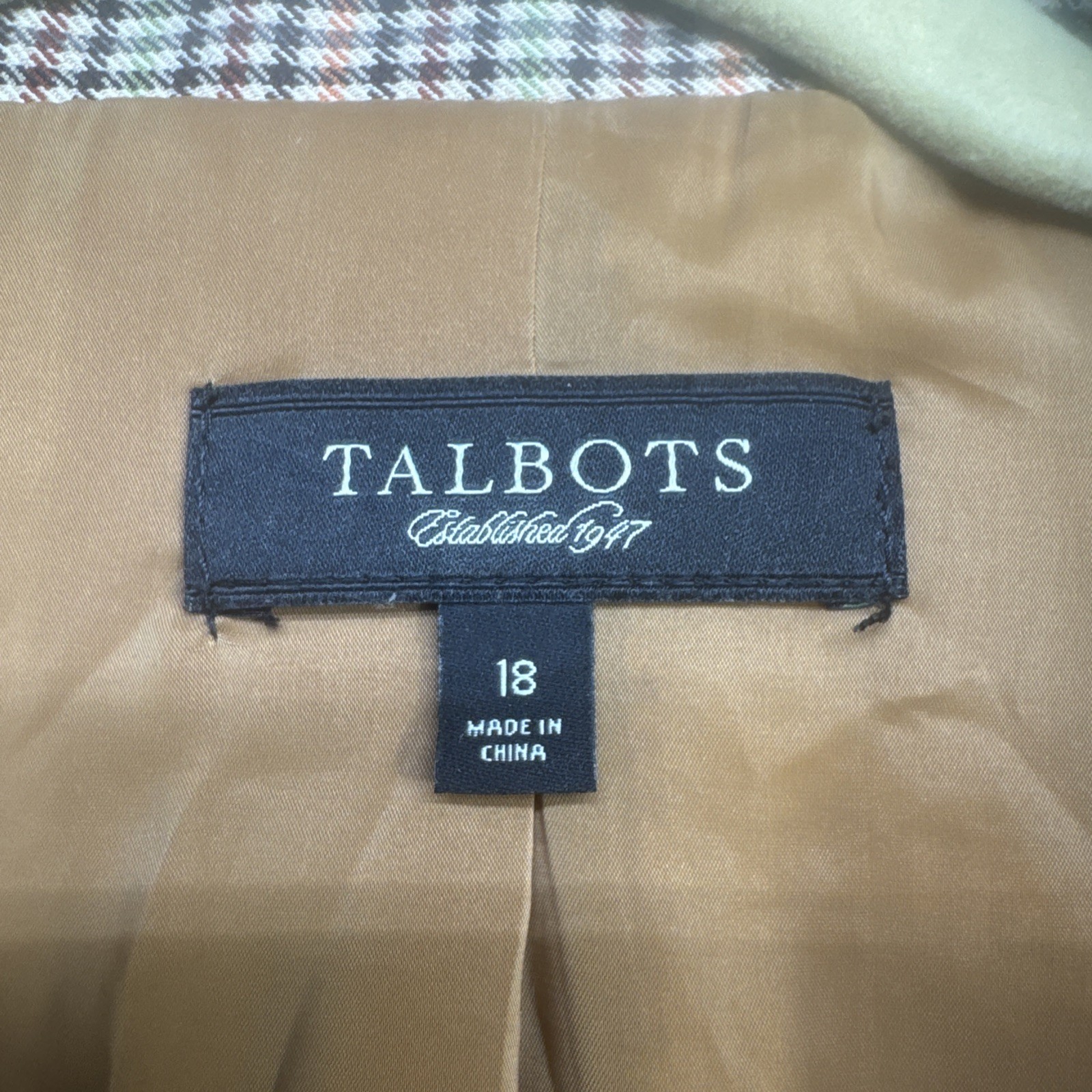 Wool Herringbone Blazer Elbow Patch Equestrian Co… - image 3