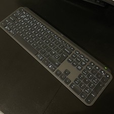 Logitech MX Keys S Wireless Keyboard Black, No Dongle