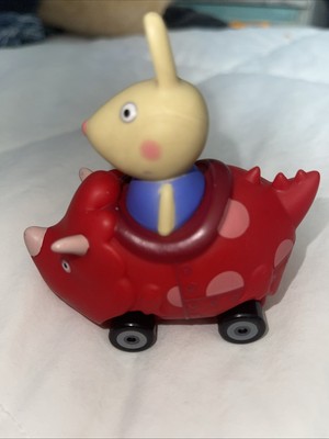 Peppa Pig Mini Buggy Richard Rabbit in Dinosaur Vehicle | eBay