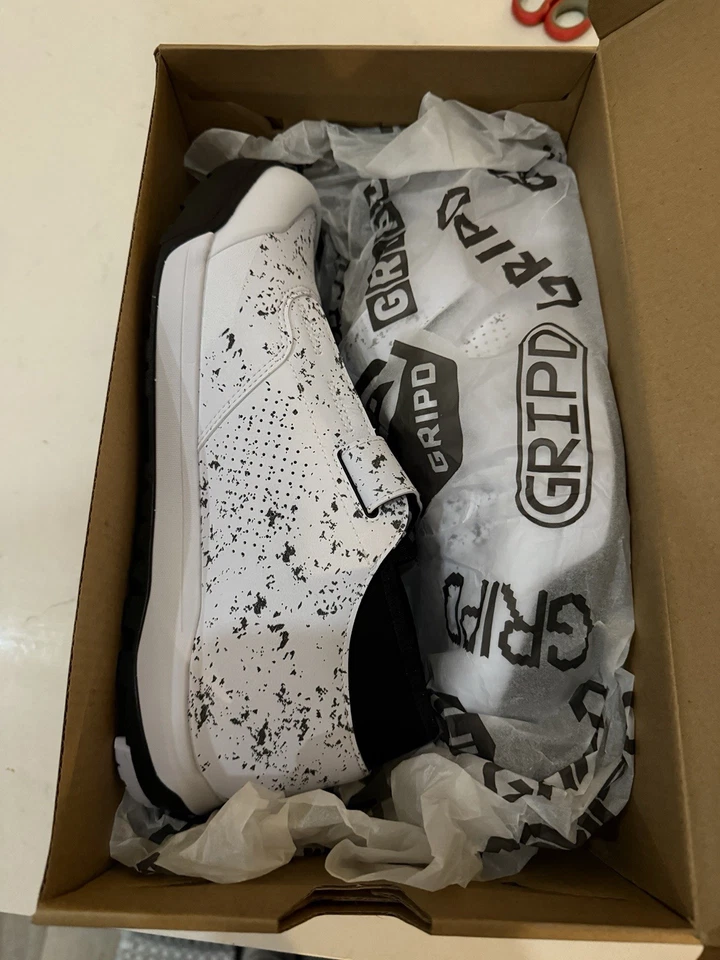 Zapato MTB Shimano GE9HS (SH-GE900HS) Talla 43 (EE. UU. Hombres 9) Sin Clip Blanco Foto 2 de 4