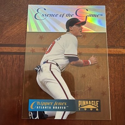 1996 Pinnacle - Essence of the Game Chipper Jones #5