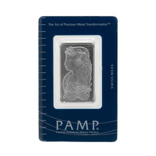 Pamp Suisse 1OZ .9995 Assay Carded Platinum Bar 2458.22 per troy oz