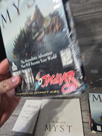Atari Jaguar CD - Myst - Big Box CIB - Tested & Working- Complete In Box 