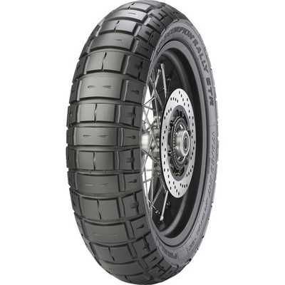 PIRELLI Scorpion  Rally STR Dual Sport Tire - Rear - 140/80R17 - 2865500