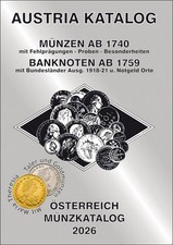 Austria Netto ANK-Münzkatalog Österreich 2026