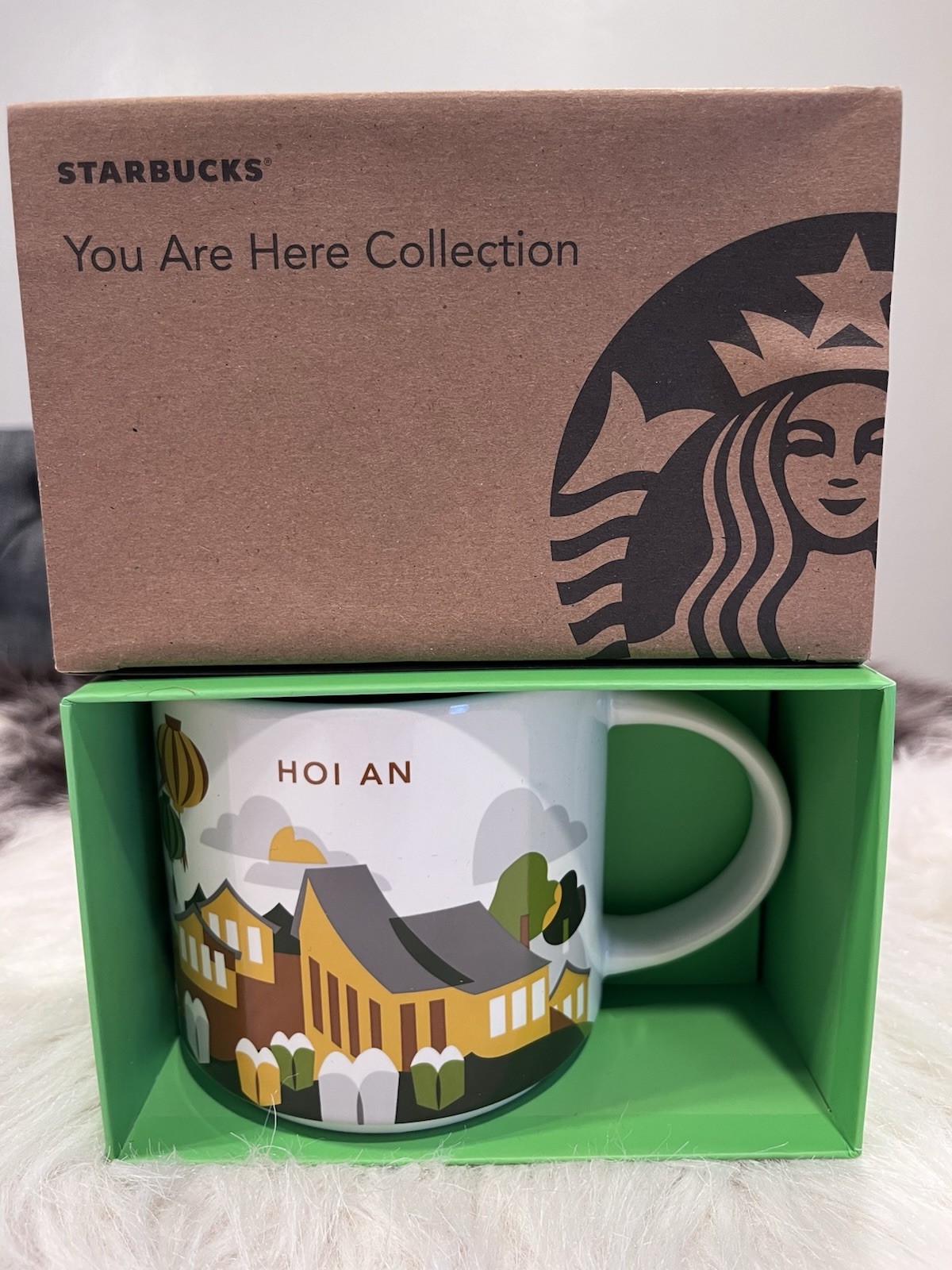 Starbucks You Are Here Collection Hoi An Vietnam Coffee Mug 14oz New with Box