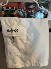 Hurley Board Shorts White/multi Colored Men s Size 31