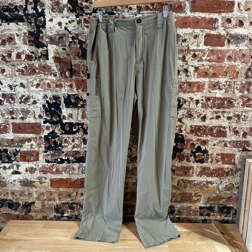 Magellan Fish Gear Tan Pants Fishing Hiking Outdoor Mens Large 32x32"