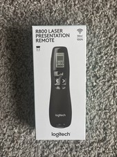 New Sealed Unopened Black Logitech R800 Laser Presentation Remote Control