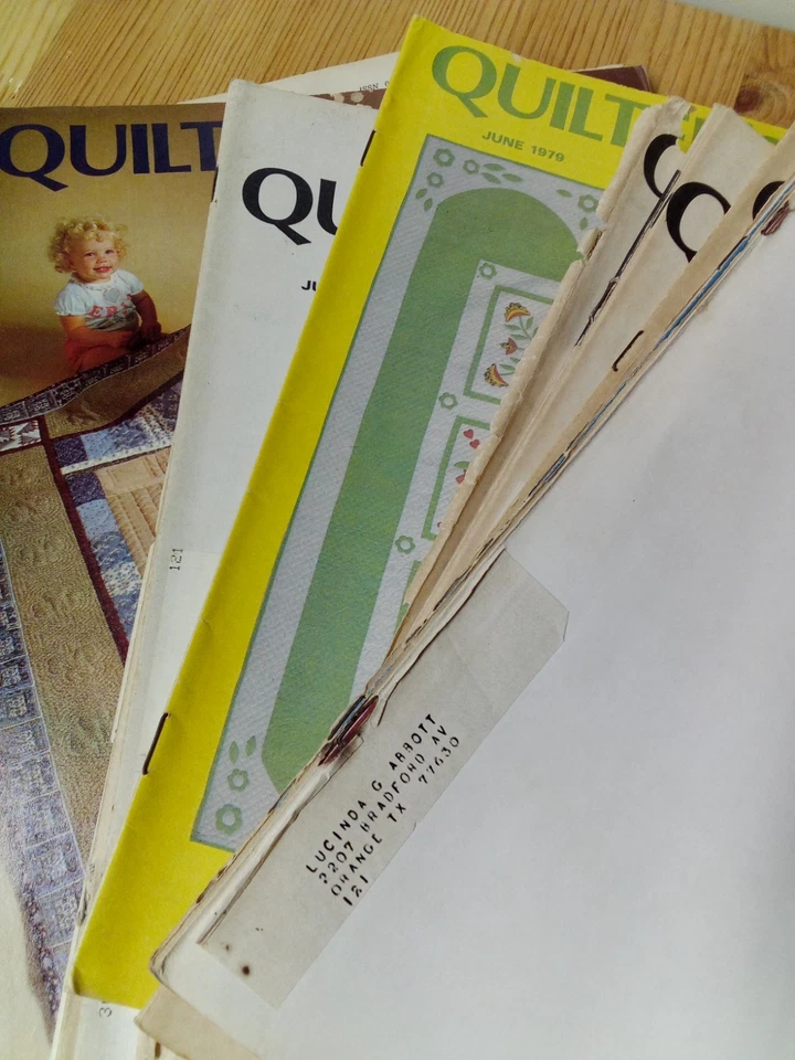 Lot of 30 Quilter's Newsletter Magazine January 1979 through September 1982 - Image 2 of 4