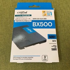 Crucial BX500 500GB 2.5 Inch SATA SSD CT500BX500SSD1 Unopened