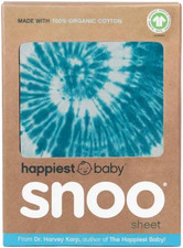 SNOO Bassinet Fitted Sheet - 100% Organic Cotton Nursery Bedding - Fits SNOO Sle
