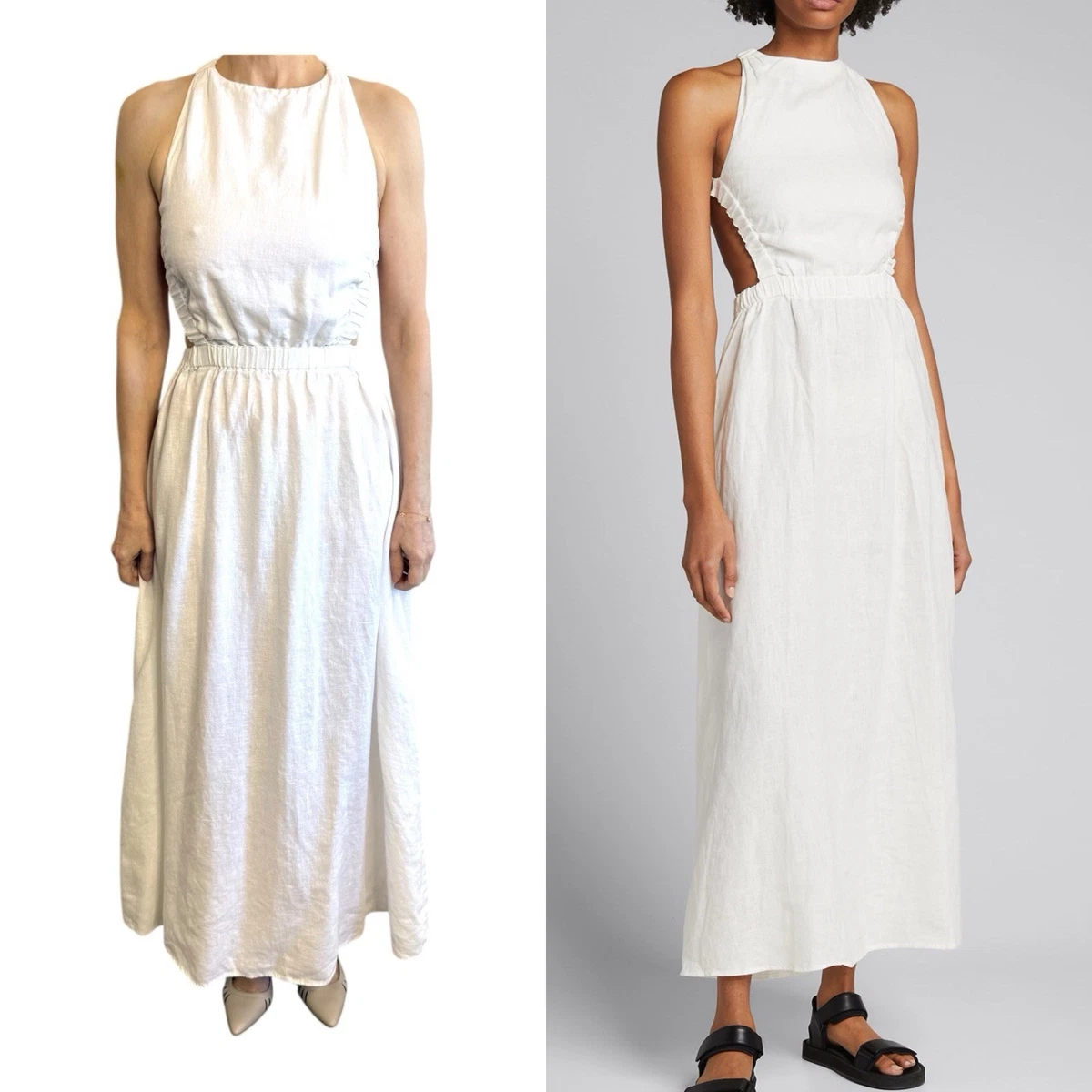 maxi colorful dress Golden Hour Goddess Flowy Maxi Sundress | Cutout Maxi Dress | Backless Flowy Maxi