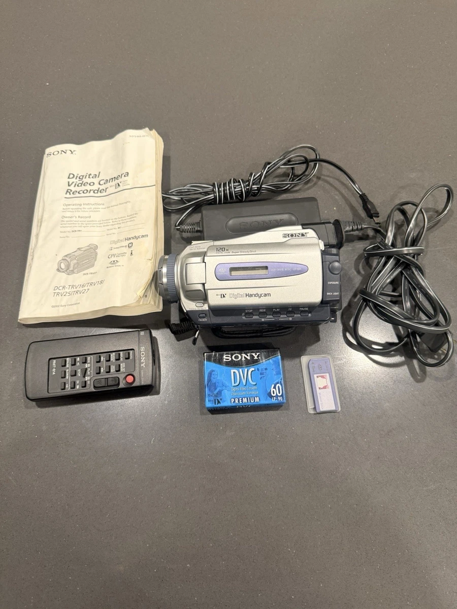 Sony Camcorders Sony Handycam 120x Digital Zoom for sale - eBay