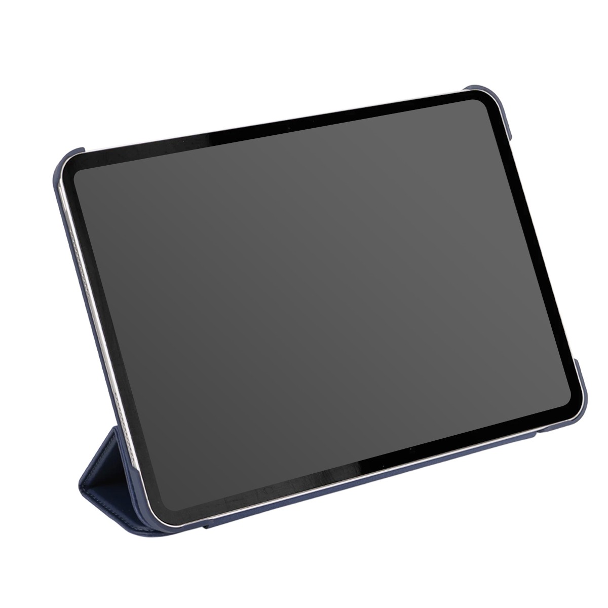 Housse iPad Pro 11 2025 étui de protection pliable support bleu