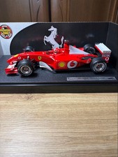 Hot Wheels Ferrari F2002 1/18 Scale Premiere Edition Michael Schumacher Model