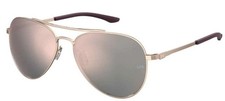 New Under Armour Men's Sunglasses UAR 0007/G/S 0AU2/0J Red Gold/Rose Gold 57 mm