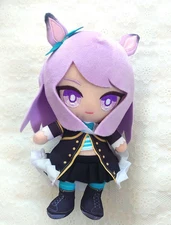 Uma Musume Pretty Derby Mejiro McQueen Chibi Plush Stuffed Toy 