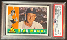2011 Topps #250 Stan Musial 60 Years of Topps 1960 Original Back SP PSA 10 NEW