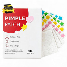 Pimple Patches for Face 304PCS, Hydrocolloid Star Zit Acne Patches                