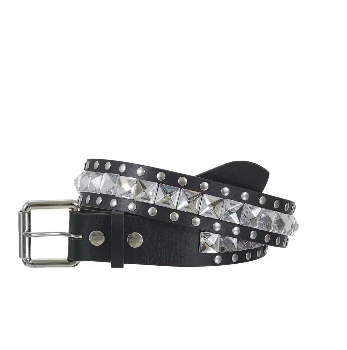 Supreme Number (Nine Studded Belt Black Size Medium IN HAND‼️ | eBay