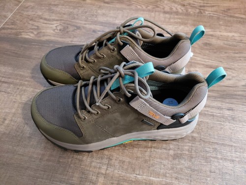 Teva Women's Grandview GTX Low Olive/Brown Hiking Shoes 7.5 Womens