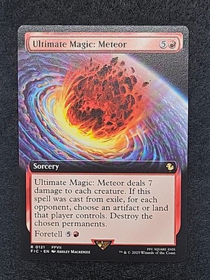 MTG: Final Fantasy Commander - Ultimate Magic: Meteor (Extended Art)
