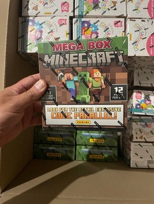 2024 Panini Minecraft Trading Card Mega Box  Factory Sealed