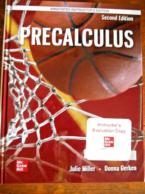 PRECALCULUS INSTRUCTOR 2nd Edition by Julie Miller & Donna Gerken - MINT, NEW