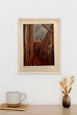 PABLO PICASSO, ORIGINAL SIGNED PRINT, INCLUDES COA & $3,500 APPRAISAL.-