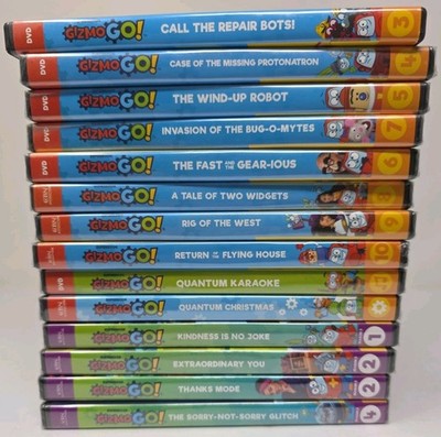 14 SuperBook CBN GIZMO GO! DVD Huge Lot - Christian Educational Series - NEW
