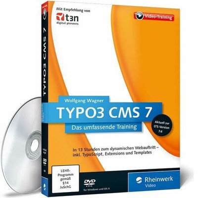 TYPO3 CMS 7 - Das Training für Webentwickler, Buch Rheinwerk Verlag