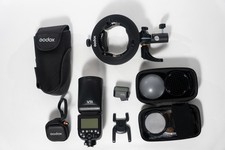 Godox V1 Pro-S Flash for Sony X3-S Trigger AK-R1 Modifiers Accessories Bundle