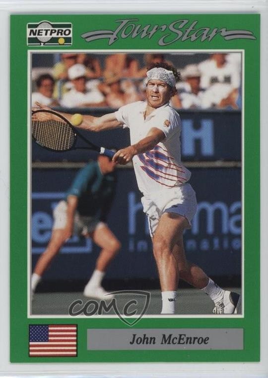 1991 NetPro Tour Stars John McEnroe #9 0d08