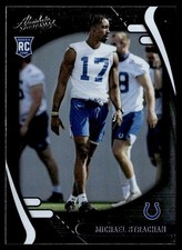 2021 Panini Absolute Michael Strachan Rookie Auto Charleston Golden Eagles #188